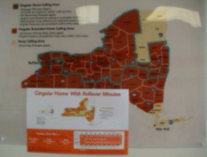 Cellular Coverage Map